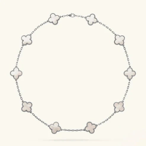 Clover 10 Motive Necklace
